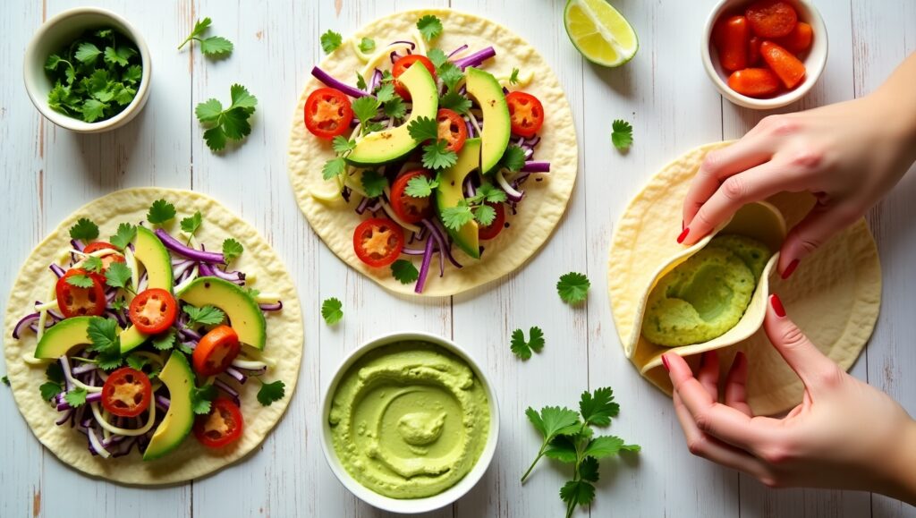How to Use Avocado Hummus in Tacos and Wraps
