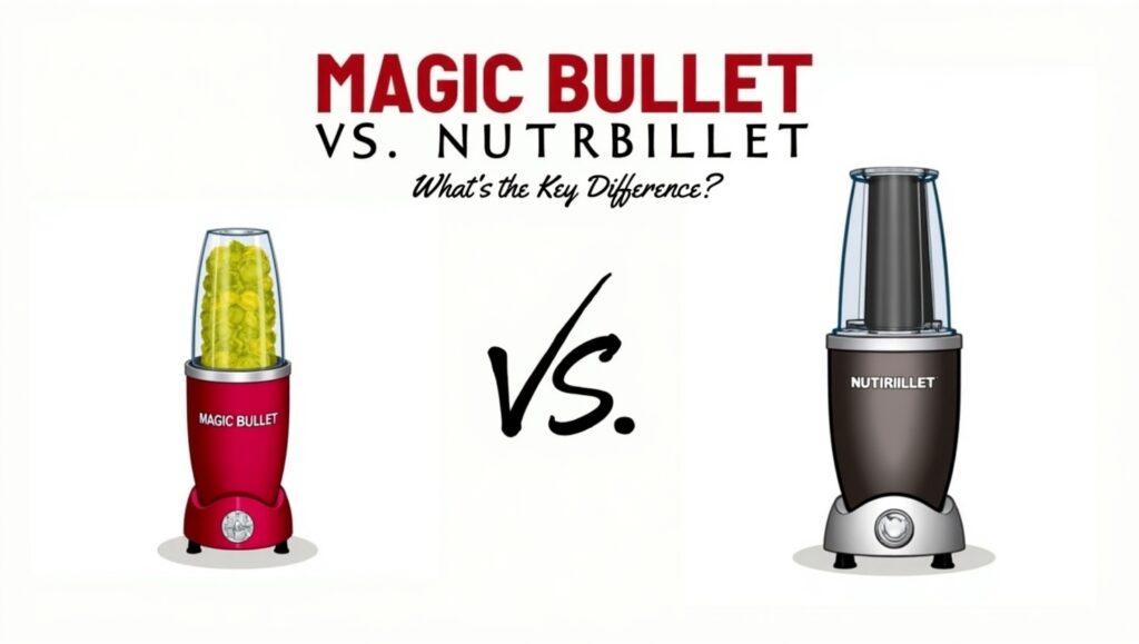 Magic Bullet vs. Nutribullet: What's the Key Difference?