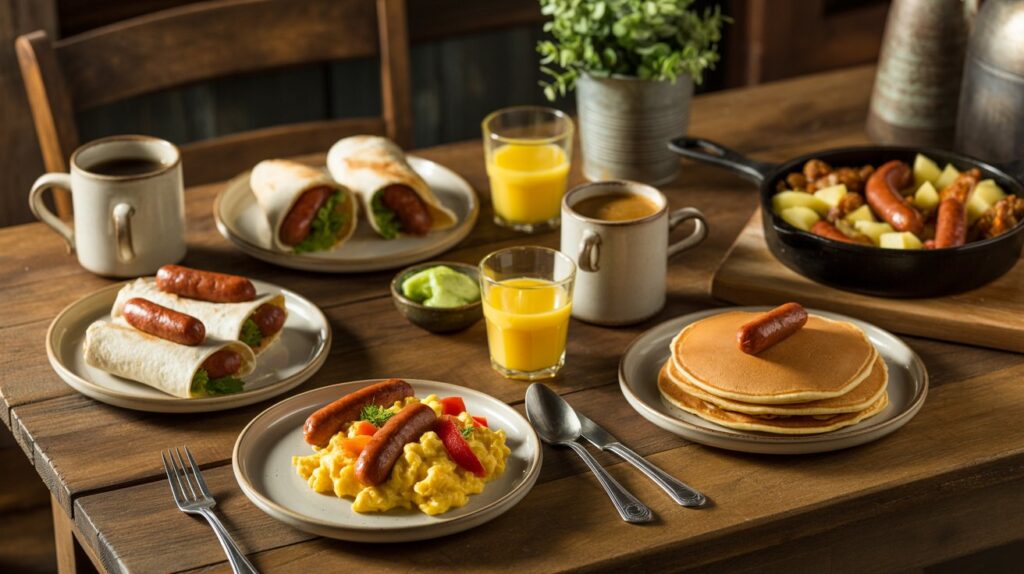 Why Smoked Sausage Works for Breakfast