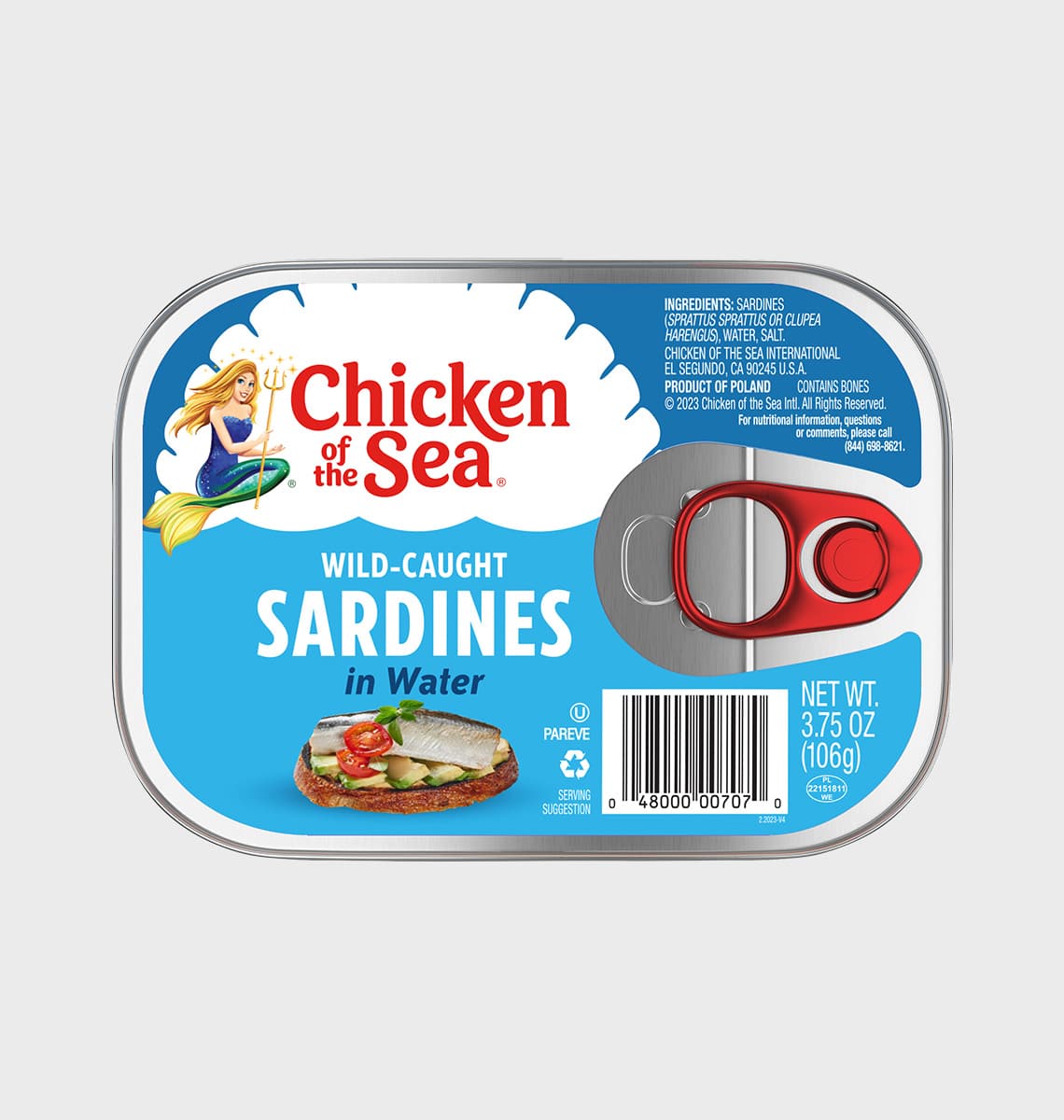 Chicken of the Sea Sardines Nutrition