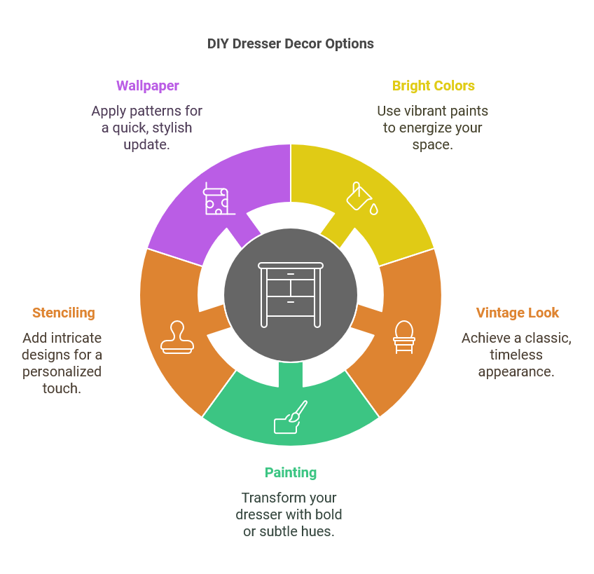 DIY Dresser Decor Options