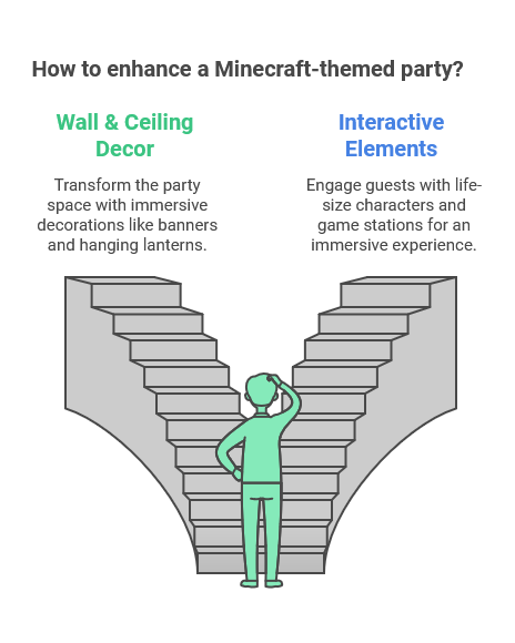 How to enhance a Minecraft-themed party?