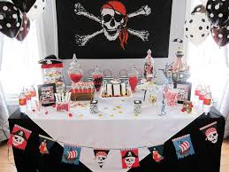 pirate-themed tablecloth.