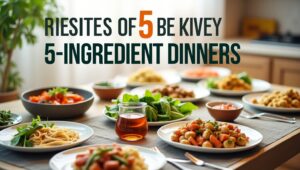 Easy and Delicious 5-Ingredient Dinners to Make on Repeat