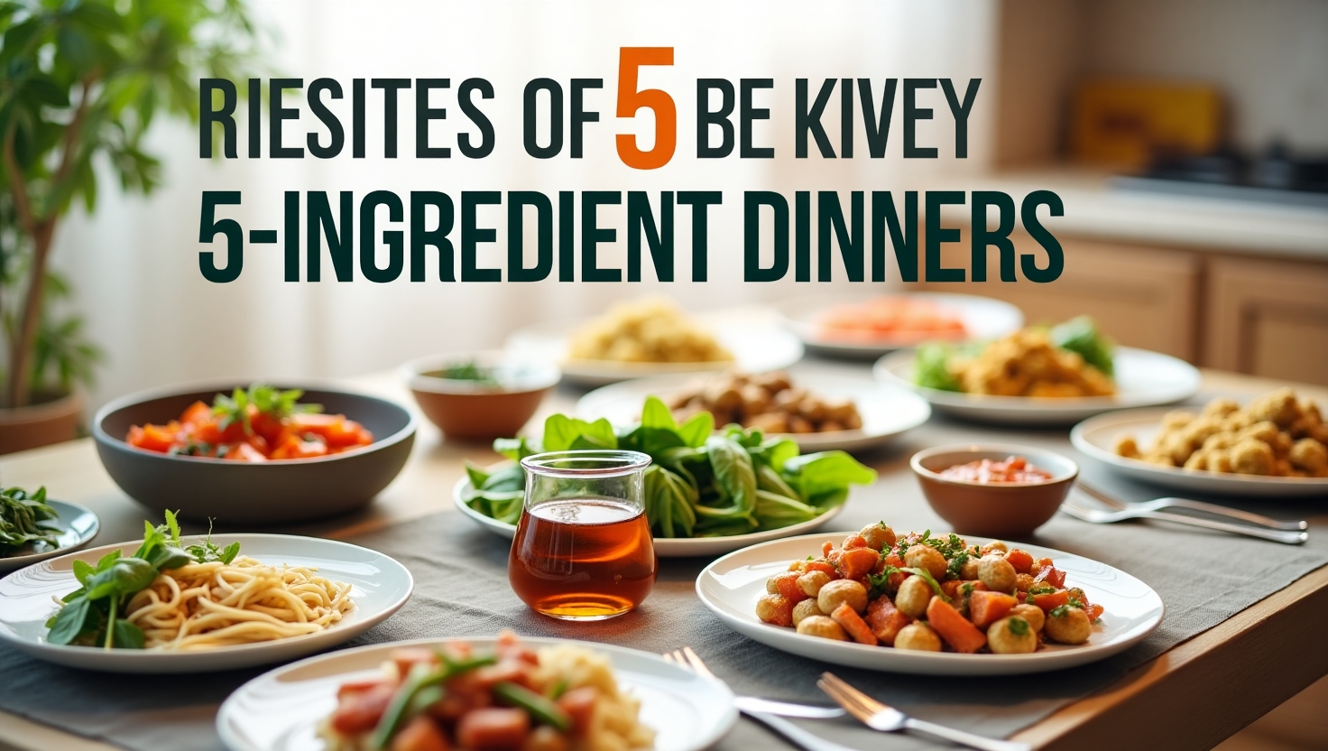 Easy and Delicious 5-Ingredient Dinners to Make on Repeat