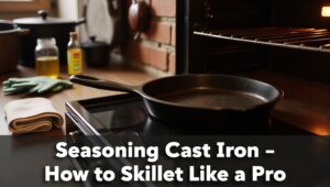 Seasoning Cast Iron How to Skillet a Cast Iron seasoning