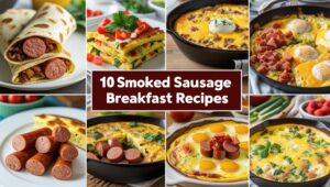 Best 10 Smoked Sausage Breakfast Recipes | Breakfast Skillet Recipes